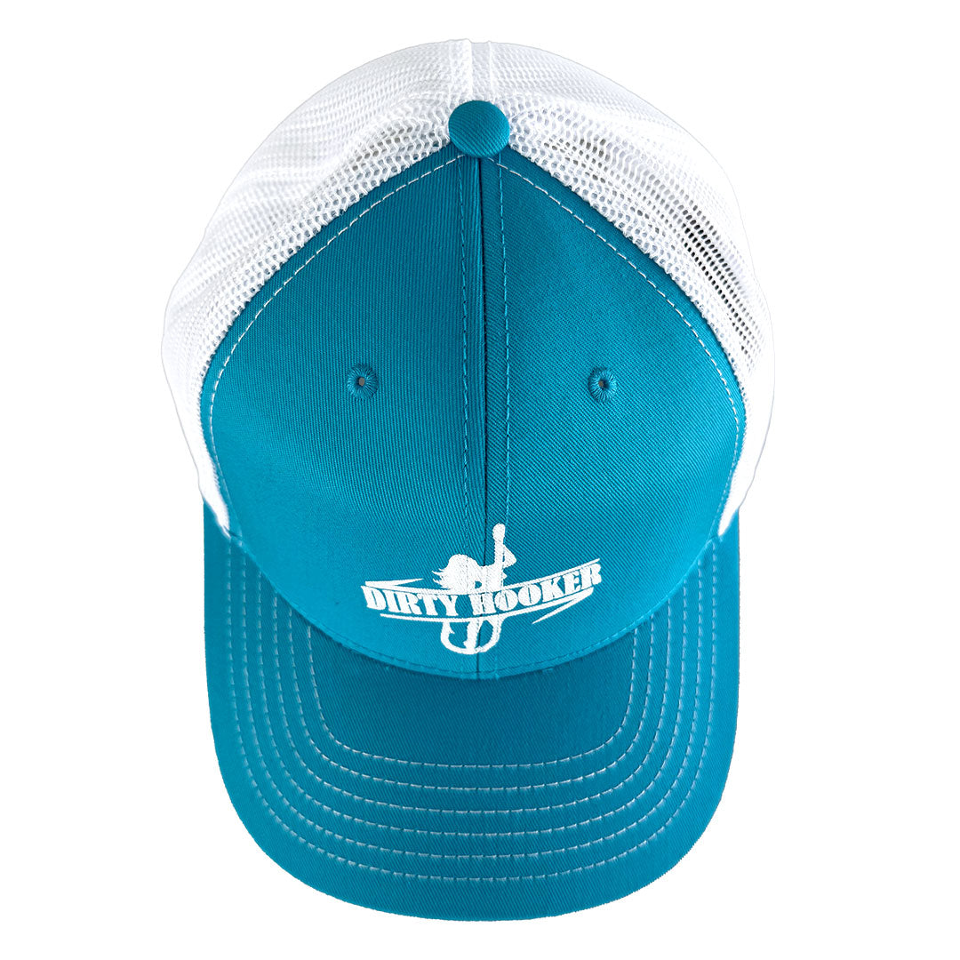 Dirty Hooker White Hooked Hats
